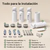 Soportes para radiador toallero, juego de 4, blancos, para Vista previa de la imagen del producto 2