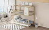 Letto a castello 90 x 200 cm con design a forma di casetta, Anteprima dell’immagine prodotto 4