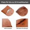 Kartenetui aus hochwertigem Echtleder, Kompakte Produktbild-Vorschau 3