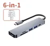 USB-C 6in1 Hub Adapter HDMI 4K USB C 3.0 Micro SD für TV PC Produktbild-Vorschau 1