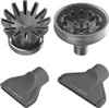 A collage of four hair dryer attachments on a white background. Podgląd zdjęcia produktu