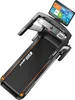 A treadmill with a large touchscreen display, shown from a high angle against a white background. Podgląd zdjęcia produktu