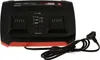 A black and red Einhell Power X-Change Twincharger battery charger with a power cord. Produktbild-Vorschau