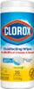 Clorox | Salviette disinfettanti - Profumo di limone - 35 Anteprima dell’immagine prodotto 1