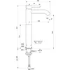 IDEAL STANDARD BC269XG WT-Armatur Ceraline m.verl.Sockel Anteprima dell’immagine prodotto 2
