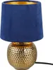 Lampe de table SOPHIA dorée et bleu marine, 1xE14x40W, Voir les images du produit 4