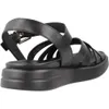 GEOX Sandalette XAND, Glattleder, Schwarz, Damen Produktbild-Vorschau 3