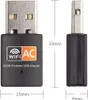 WLAN Stick AC 600 Mbps Dual Band 2.4GHz / 5GHz WIFI Dongle Produktbild-Vorschau 3