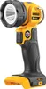 A yellow and black DeWALT LED flashlight is shown against a white background. Produktbild-Vorschau