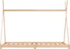 vidaXL Dětský rám postele z borovicového masivu 70 x 140 cm Náhled obrázku produktu 2