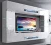 Parete attrezzata Furnitech soggiorno bianco lucido (257 Anteprima dell’immagine prodotto 1