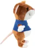 Heunec Leo Lausemaus Plüschi maxi, Kuscheltier, Plüschtier, Anteprima dell’immagine prodotto 2