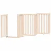 A wooden pet gate is shown against a white background. Anteprima dell’immagine prodotto