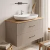 Waschtisch-Set Liana | Waschbecken mit Unterschrank 100 cm Produktbild-Vorschau 1