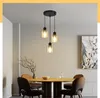 Lampada a sospensione ZMH, vetro, 3 luci, rotonda, attacco Anteprima dell’immagine prodotto 6