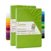 Lavea® 2er Pack Jersey Spannbettlaken 90/100x200 cm, 100% Produktbild-Vorschau 1