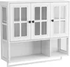 MODFU Wandschrank mit Glastür,Hängeschrank mit Produktbild-Vorschau 5