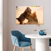 MuchoWow® Poster Katze - Kätzchen - Schwarz 90x60 cm - Produktbild-Vorschau 5