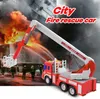 Feuerwehrauto, Reibungskraft Spielzeug Auto, Feuerwehr Produktbild-Vorschau 5
