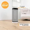 Calentador cerámico de pie First Austria de 2000W | Vista previa de la imagen del producto 4