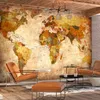 Vlies Fototapete - Old World Map 100x70 cm Karten Produktbild-Vorschau 2