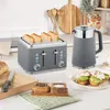 HOMCOM Wasserkocher Toaster Set 1,7L Schnell Wasserkocher 4 Produktbild-Vorschau 2