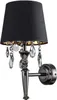 Applique Vigo nero e oro 1xE14x40W in tessuto, dimensioni: Anteprima dell’immagine prodotto 1