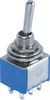 A close-up studio shot of a small toggle switch. Produktbild-Vorschau