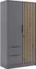 ALTDECOR Kleiderschrank mit selbstschließenden, Produktbild-Vorschau 2