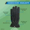 Damen Lederhandschuhe aus Lammnappa Handschuhe echtleder Produktbild-Vorschau 8