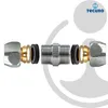tecuro Doppel Quetschverschraubung G 3/8 Zoll x  Ø 10 mm Produktbild-Vorschau 4