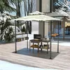 UISEBRT Grillpavillon mit beigefarbenem Dach - Grillzelt Produktbild-Vorschau 9