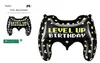 Folienballon Geburtstag Gamepad 60x45cm Schwarz / Gelb Produktbild-Vorschau 6