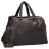 AYLA, shopper con zip M, marrone scuro Anteprima dell’immagine prodotto 2