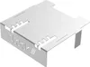 A 3D render of a silver metal grill accessory with the word 'stack' etched on the side. Produktbild-Vorschau
