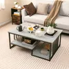 A living room scene featuring a coffee table with decorative items and a sofa in the background. Produktbild-Vorschau
