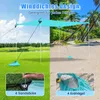 Tenda da spiaggia COSTWAY 300x300cm, tenda solare UPF 50+ Anteprima dell’immagine prodotto 6