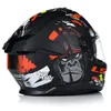 LS2 FF808 Stream II casque intégral noir rouge mat angry Voir les images du produit 8
