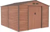 Domek ogrodowy G21 GAH 884 - 277 x 319 cm, brązowy Podgląd zdjęcia produktu 1