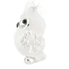 INGE-GLAS® Weihnachts-Hänger Weiße Eule ca 11,5 cm | Produktbild-Vorschau 3