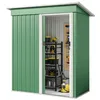 BEALIFE Gartenschuppen 163x89x183 cm | Gerätehaus für Produktbild-Vorschau 2