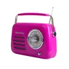 Vintage Cuisine Radio rétro chromée avec haut-parleur Voir les images du produit 3