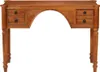 vidaXL Schreibtisch mit Schubladen 110x50x76 cm Massivholz Produktbild-Vorschau 2