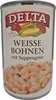 Delta Weisse Bohnen mit Suppengrün (400g Dose) + usy Block Produktbild-Vorschau 2