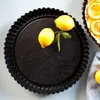 Riess bodems voor fruittaarten, 30 cm, zwart geëmailleerd Productafbeelding-voorbeeld 2