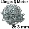 Stahlkette Eisenkette Metallkette Gliederkette Panzerkette Produktbild-Vorschau 2