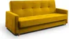 Schlafsofa - 212x92x89 cm - Gelb - Sofa mit Bettkasten - Produktbild-Vorschau 5