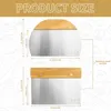 2PCS Teigschaber Edelstahl, Teigkarte Set mit Rutschfestem Produktbild-Vorschau 1