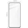 Bizon Glass Edge 2 Panzerglas für Galaxy A54 5G, Schwarz Produktbild-Vorschau 2