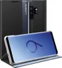Galaxy S9 Plus Case, Slim Flip Leather Case with Window and Voir les images du produit 1